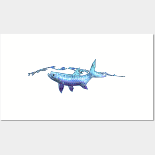 Tarpon on The Line Posters and Art